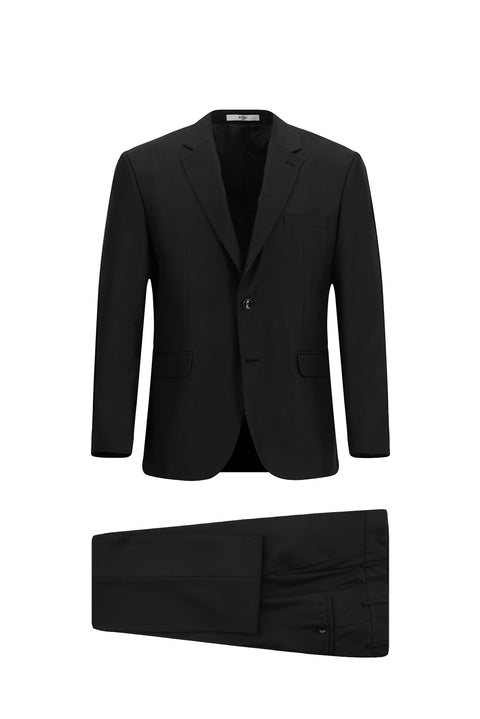 Black 7 Drop Super Slim Fit Extra Narrow Cut Suit