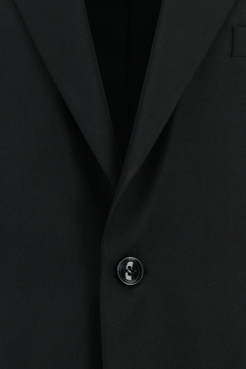 Black 7 Drop Super Slim Fit Extra Narrow Cut Suit