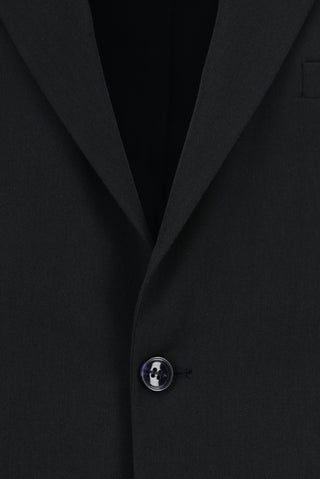  Siyah Lacivert 7 Drop Super Slim Fit Eksra Dar Kesim Takım Elbise