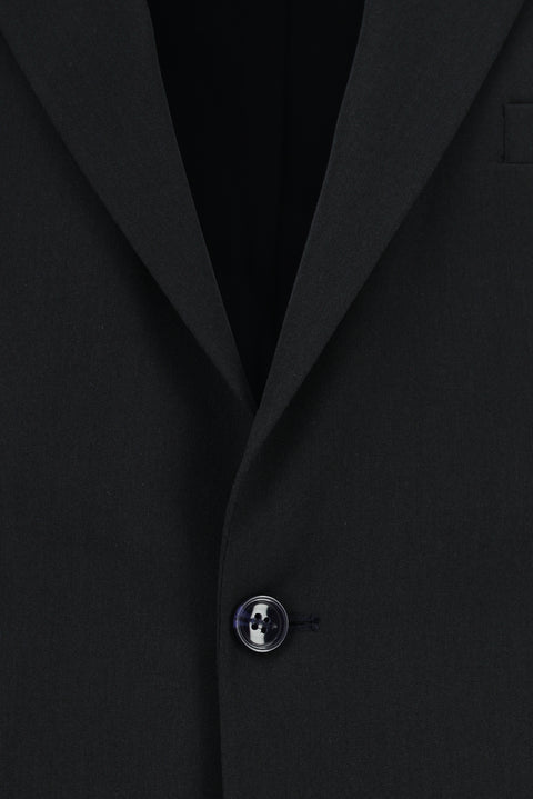 Siyah Lacivert 7 Drop Slim Fit Dar Kesim Takım Elbise