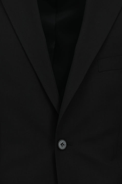 Black 7 Drop Slim Fit Narrow Cut Suit