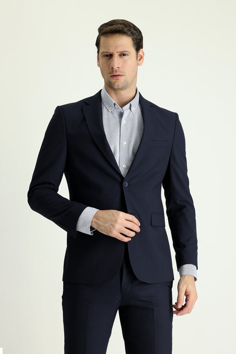 Dark Navy 7 Drop Super Slim Fit Extra Narrow Cut Suit