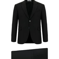 Black 7 Drop Slim Fit Narrow Cut Suit