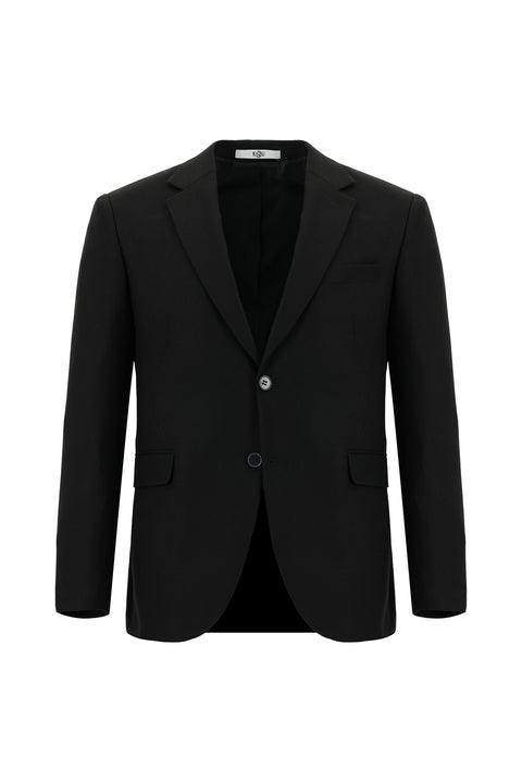 Black 7 Drop Slim Fit Narrow Cut Suit