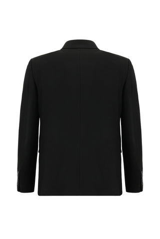  Siyah 7 Drop Slim Fit Dar Kesim Takım Elbise