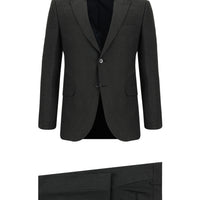 Dark Gray 7 Drop Slim Fit Narrow Cut Suit