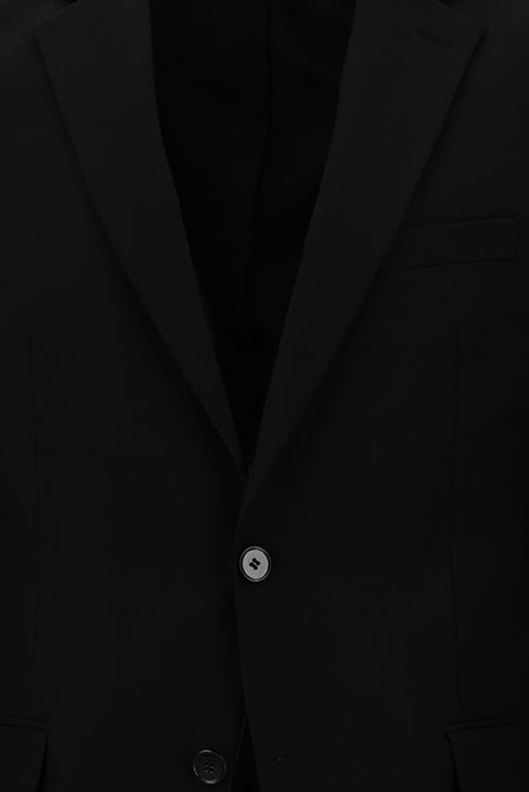 Black 7 Drop Slim Fit Narrow Cut Suit