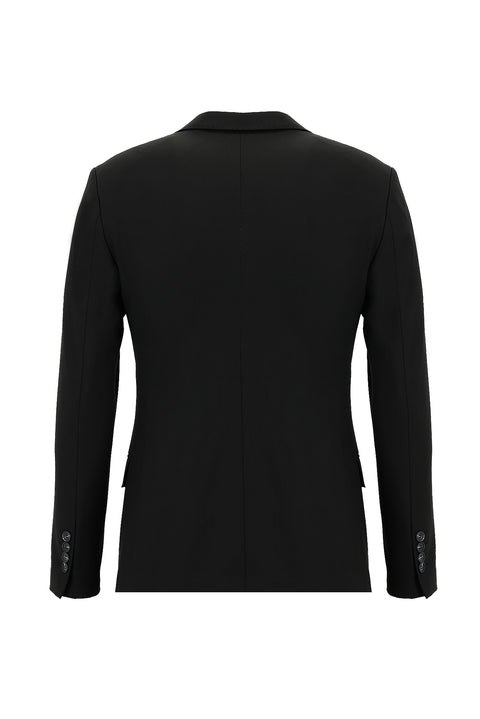 Black 7 Drop Super Slim Fit Extra Narrow Cut Suit