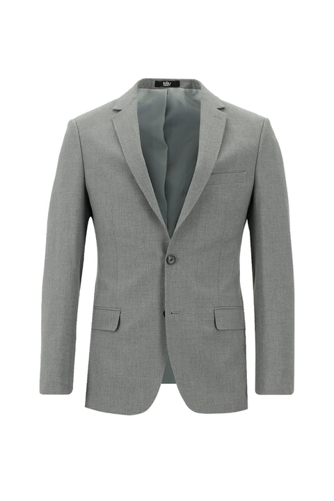 Medium Gray 7 Drop Super Slim Fit Extra Narrow Cut Suit