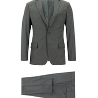 Dark Gray 7 Drop Super Slim Fit Extra Narrow Cut Suit