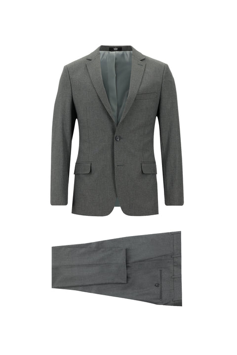 Dark Gray 7 Drop Super Slim Fit Extra Narrow Cut Suit