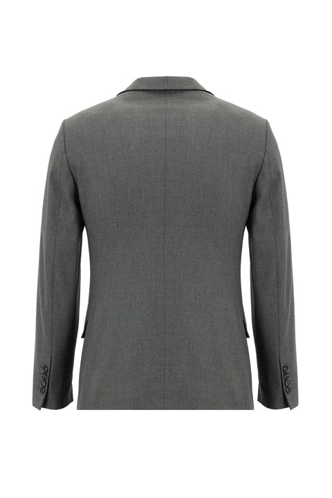 Dark Gray 7 Drop Super Slim Fit Extra Narrow Cut Suit