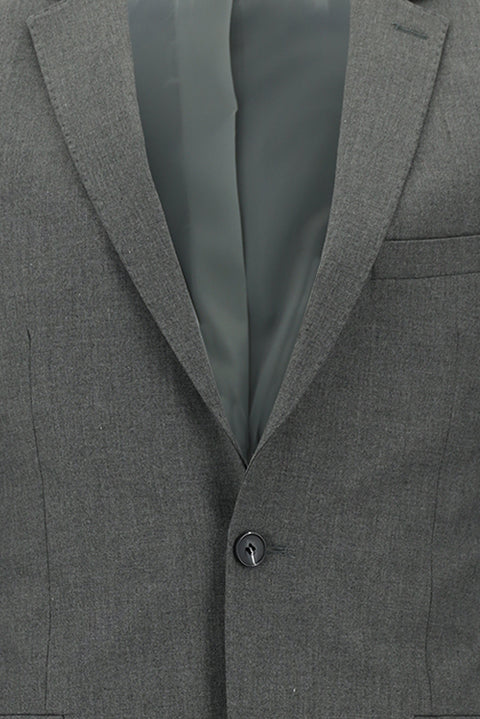 Dark Gray 7 Drop Super Slim Fit Extra Narrow Cut Suit