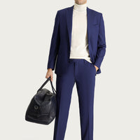 Medium Navy 7 Drop Slim Fit Suit