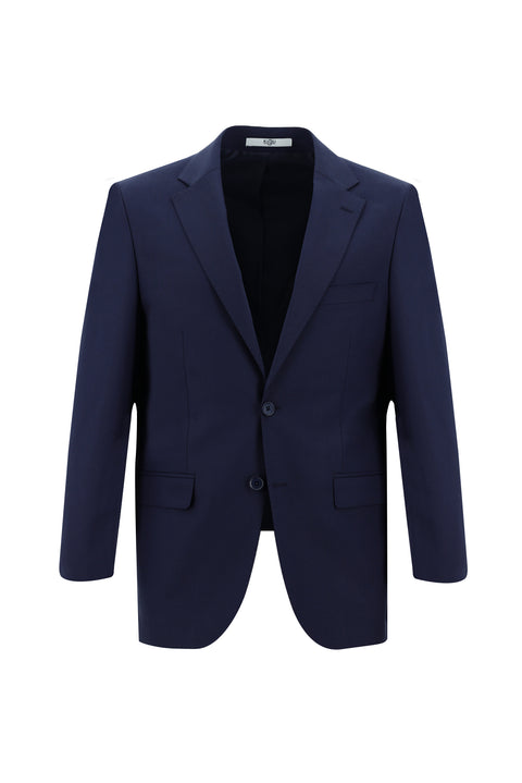 Dark Navy 4-Drop Relaxed Fit Suit