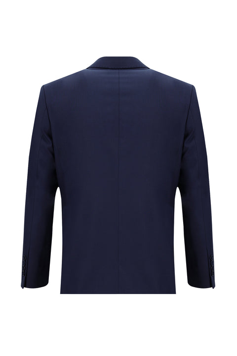 Dark Navy 4-Drop Relaxed Fit Suit