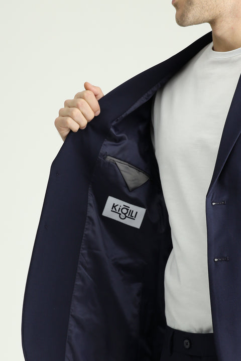 Dark Navy 7 Drop Slim Fit Narrow Cut Super Flexible Suit