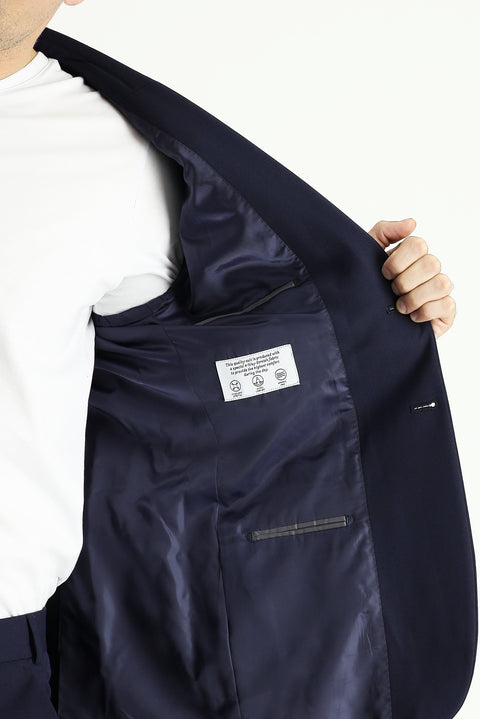 Dark Navy 7 Drop Slim Fit Narrow Cut Super Flexible Suit