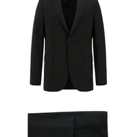 Black 8 Drop Long Slim Fit Suit