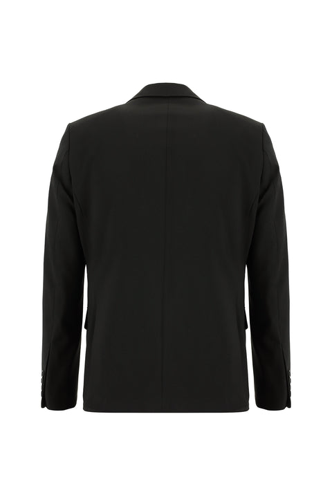 Black 8 Drop Long Slim Fit Suit