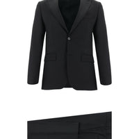 Black 7 Drop Super Slim Fit Extra Narrow Cut Suit