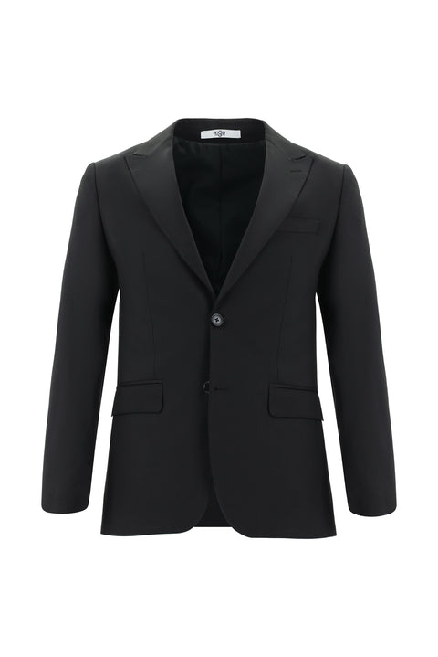 Black 7 Drop Super Slim Fit Extra Narrow Cut Suit