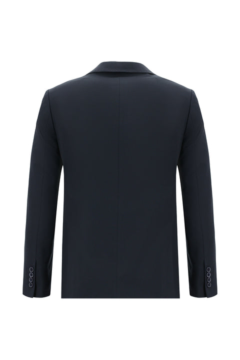 Medium Navy 7 Drop Super Slim Fit Extra Narrow Cut Suit
