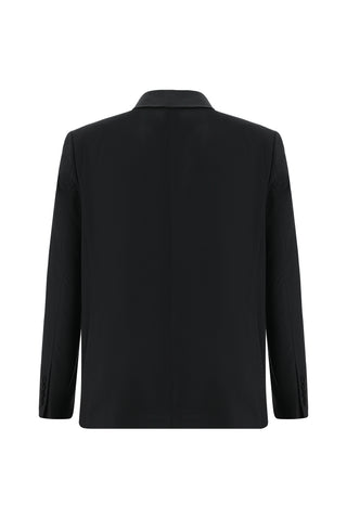  Siyah 7 Drop Super Slim Fit Eksra Dar Kesim Beli Lastikli İpli Takım Elbise