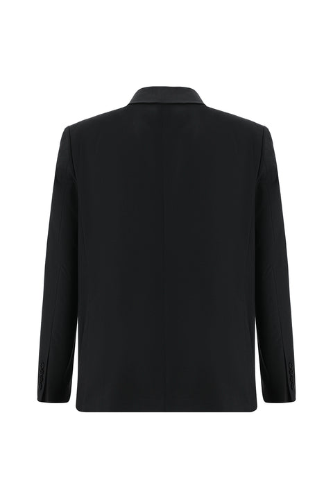 Black 7 Drop Super Slim Fit Extra Narrow Cut Elastic Waist Drawstring Suit