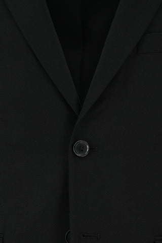  Siyah 7 Drop Slim Fit Dar Kesim Takım Elbise