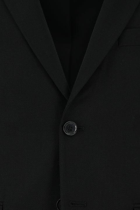 Black 7 Drop Slim Fit Narrow Cut Suit