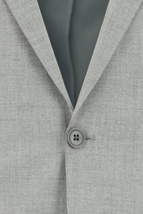 Light Gray 4-Drop Relaxed Fit Suit