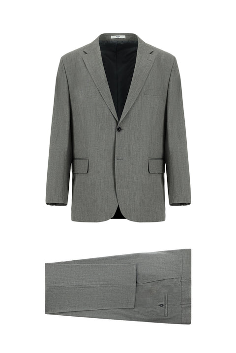 Medium Grey 7 Drop Super Slim Fit Extra Narrow Cut Suit
