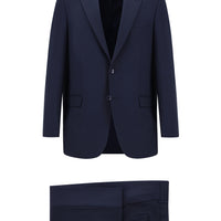 Dark Navy 4-Drop Relaxed Fit Suit