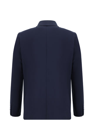  Koyu Lacivert 4 Drop Relaxed Fit Rahat Kesim Takım Elbise