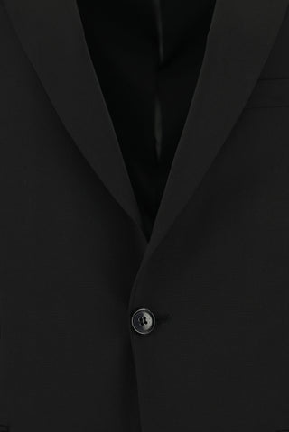  Siyah 7 Drop Super Slim Fit Eksra Dar Kesim Takım Elbise