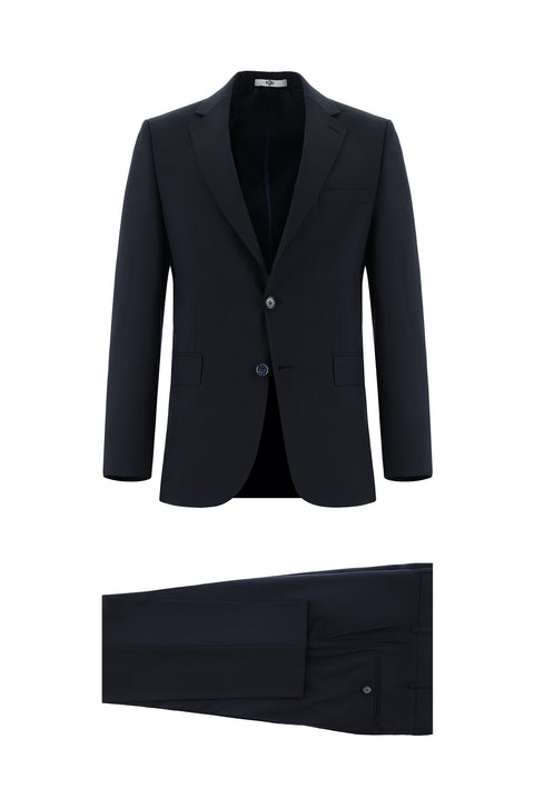 Dark Navy 6 Drop Regular Fit Standard Cut Suit