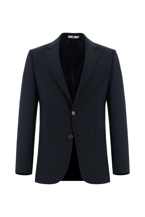 Dark Navy 4-Drop Relaxed Fit Suit