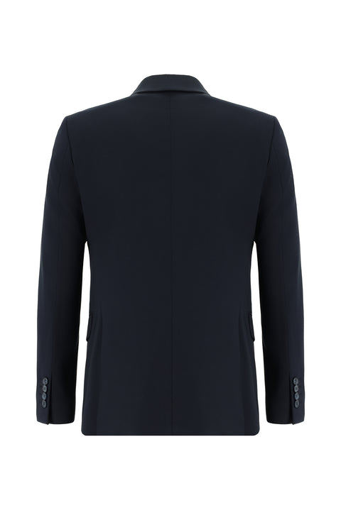 Dark Navy 4-Drop Relaxed Fit Suit