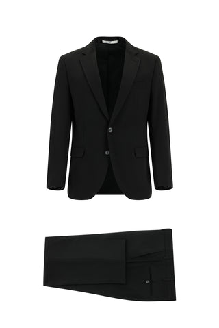  Siyah 7 Drop Slim Fit Dar Kesim Takım Elbise