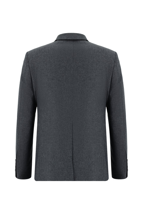 Dark Gray 4-Drop Relaxed Fit Suit