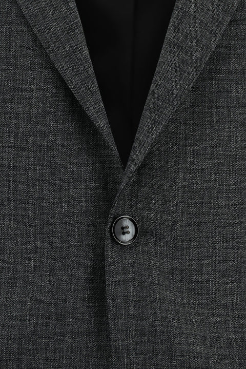 Dark Gray 6-Drop Regular Fit Standard Cut Suit