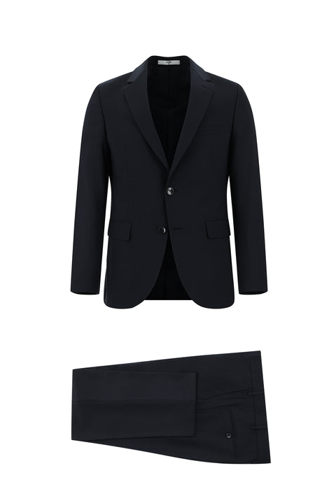 Dark Navy 7 Drop Super Slim Fit Extra Narrow Cut Suit