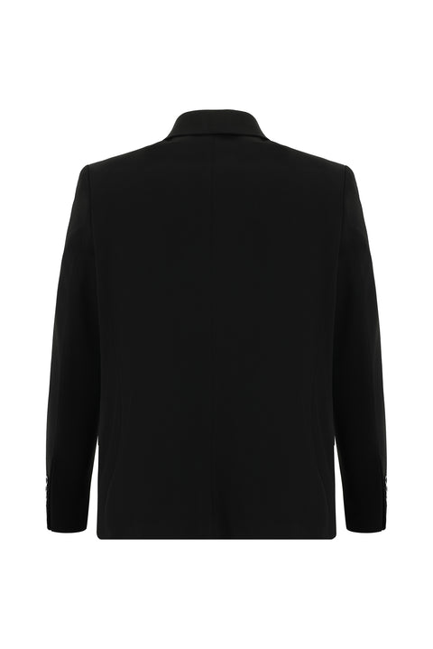 Black 7 Drop Super Slim Fit Extra Narrow Cut Suit