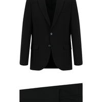Black 7 Drop Super Slim Fit Extra Narrow Cut Suit