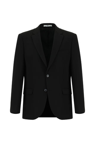  Siyah 7 Drop Slim Fit Dar Kesim Takım Elbise