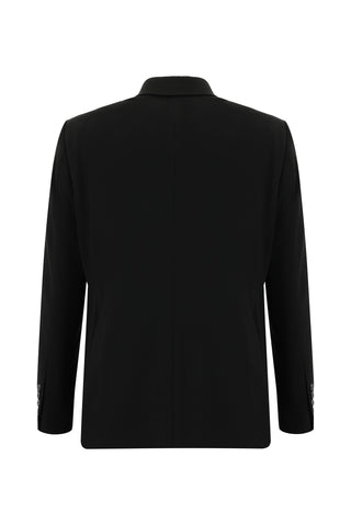  Siyah 7 Drop Slim Fit Dar Kesim Takım Elbise