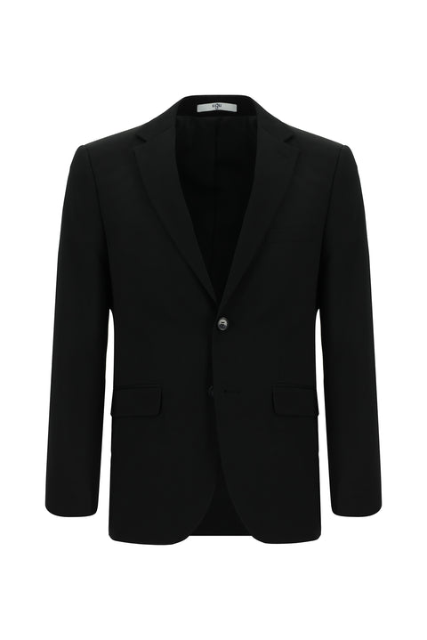 Black 7 Drop Slim Fit Narrow Cut Suit