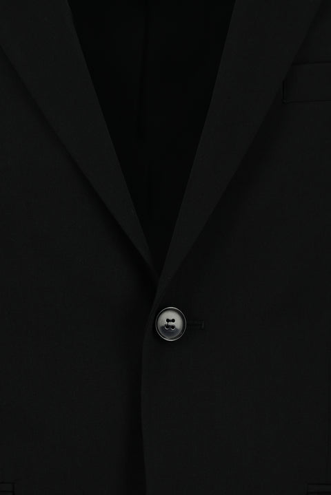 Black 7 Drop Slim Fit Narrow Cut Suit