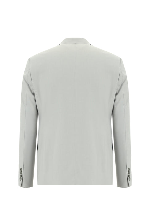 Light Gray 7 Drop Slim Fit Suit